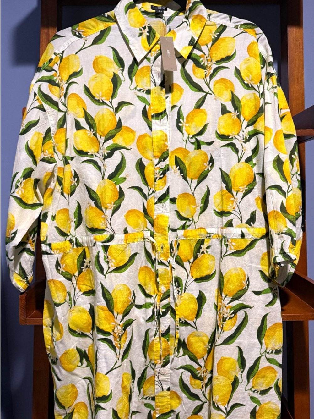 J.Crew Limoncello cinch waist dress - Yellow & Green, NWT